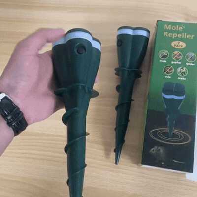 Solar Maulwurf & Nagetier Vertreiber – Effektiver Schutz für Garten