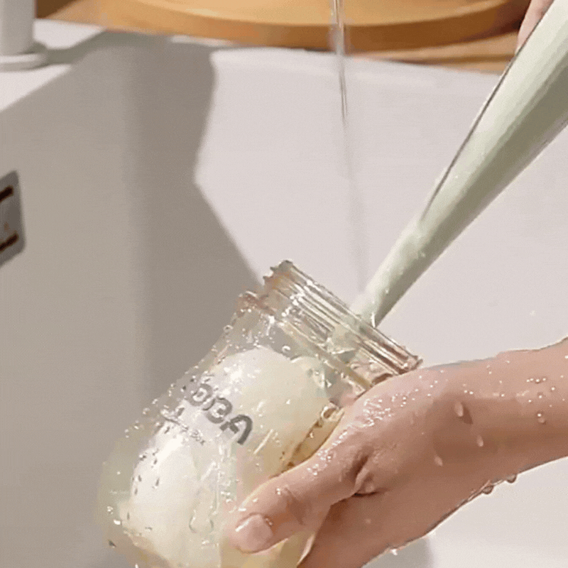Multifunktionale Flaschenbürste für gründliche Reinigung