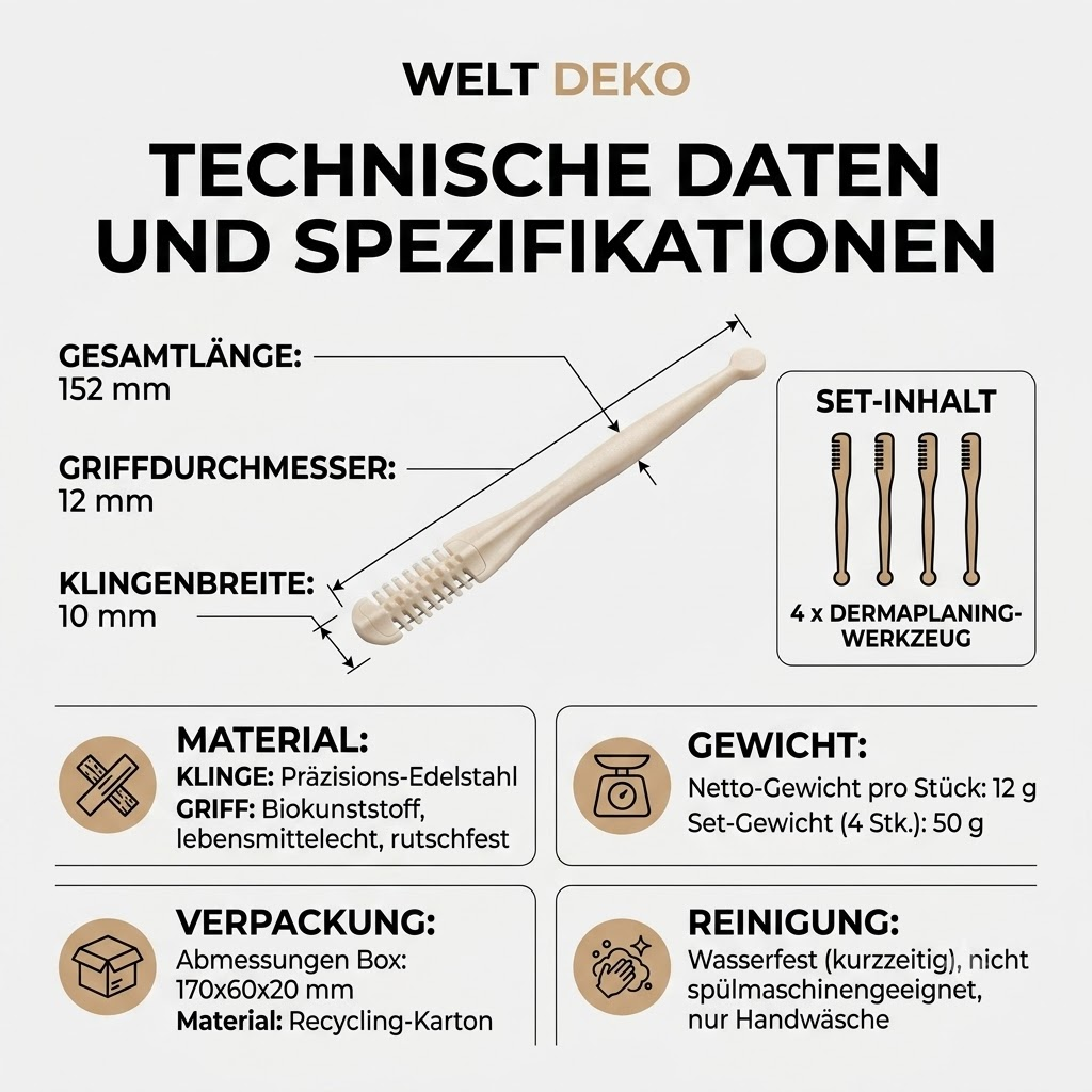 360° Nasenhaar Trimmer Sat – Präzise & Einfach Sauber