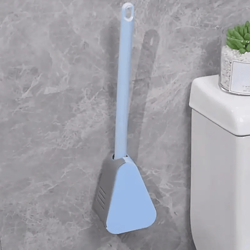 Silikon-Toilettenbürsten-Satz mit Halter – Hygienisch & Modern