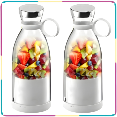 Mit dem BlendGo Pro Duo genießt du frische Smoothies, Shakes und gesunde Drinks – jederzeit und überall. Dieses praktische 2er Set aus tragbaren Mixern ist perfekt für unterwegs, im Büro, im Fitnessstudio oder auf Reisen.