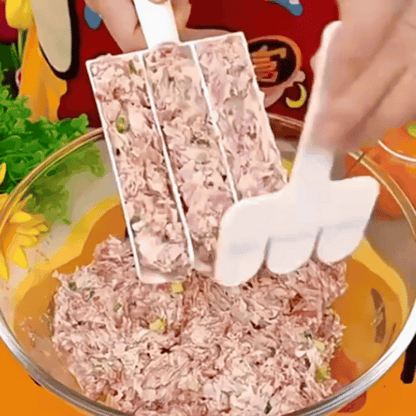 4-Kammer Knödel & Meatball Maker – Praktisches Küchenwerkzeug