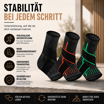 Stabiler Halt für dein Sprunggelenk bei jedem Schritt