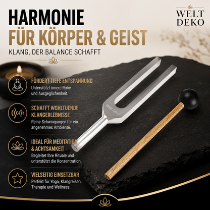 432Hz Stimmgabel für Entspannung & mentale Balance