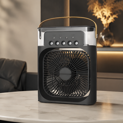 Tragbarer Mini Klimaanlage Ventilator mit LED & USB