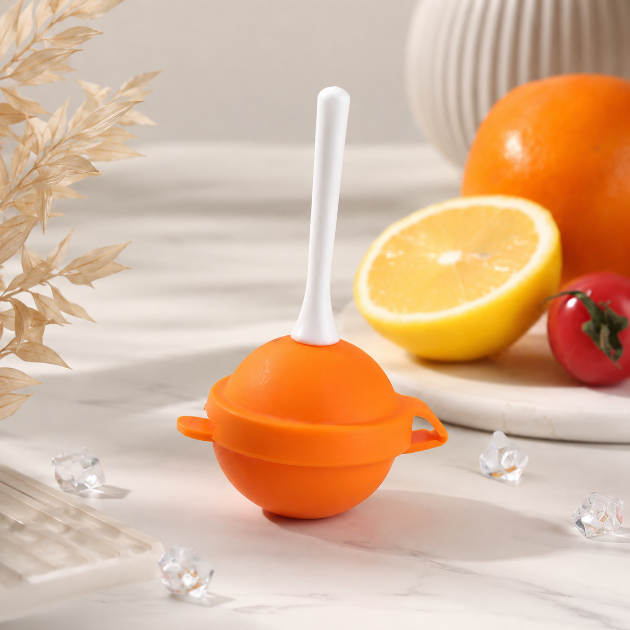 Silikon Eisballform mit Stiel – Für selbstgemachte Frozen Desserts