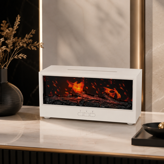 Aroma Diffuser mit Flammenlicht & Fernbedienung