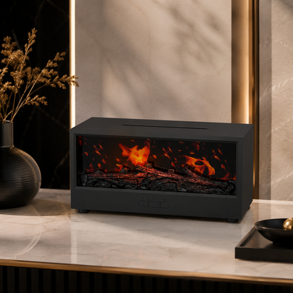 Aroma Diffuser mit Flammenlicht & Fernbedienung