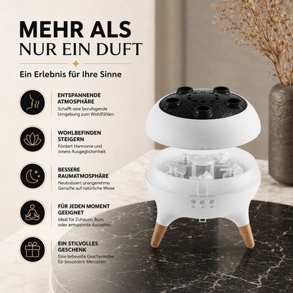 Aroma Diffuser mit Flammen-Effekt & Fernbedienung