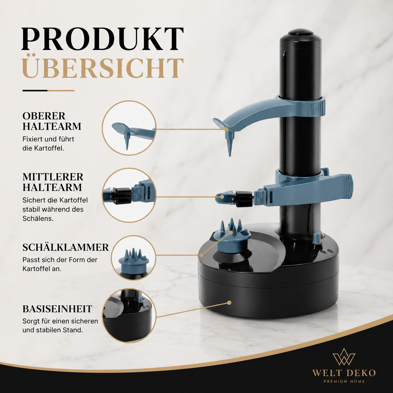 Elektrischer Kartoffelschäler – Schnell & Mühelos Schälen