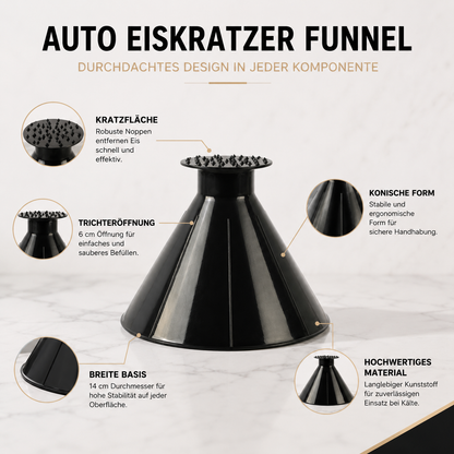 Auto-Eiskratzer Funnel – Eis schnell & mühelos entfernen