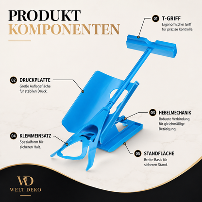 Ergonomische Socken-Anziehhilfe mit Griff – Kein Bücken nötig