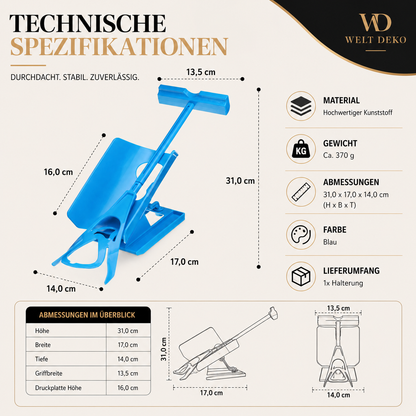 Ergonomische Socken-Anziehhilfe mit Griff – Kein Bücken nötig