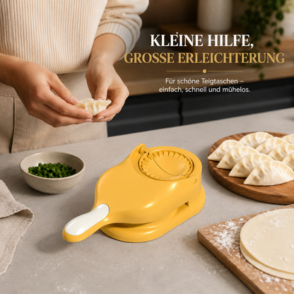 2-in-1 Dumpling Herstellerin– Perfekte Teigtaschen in Sekunden