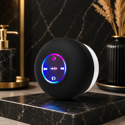 Tragbarer Mini Bluetooth Lautsprecher IPX4 – Perfekt für Dusche & Reisen