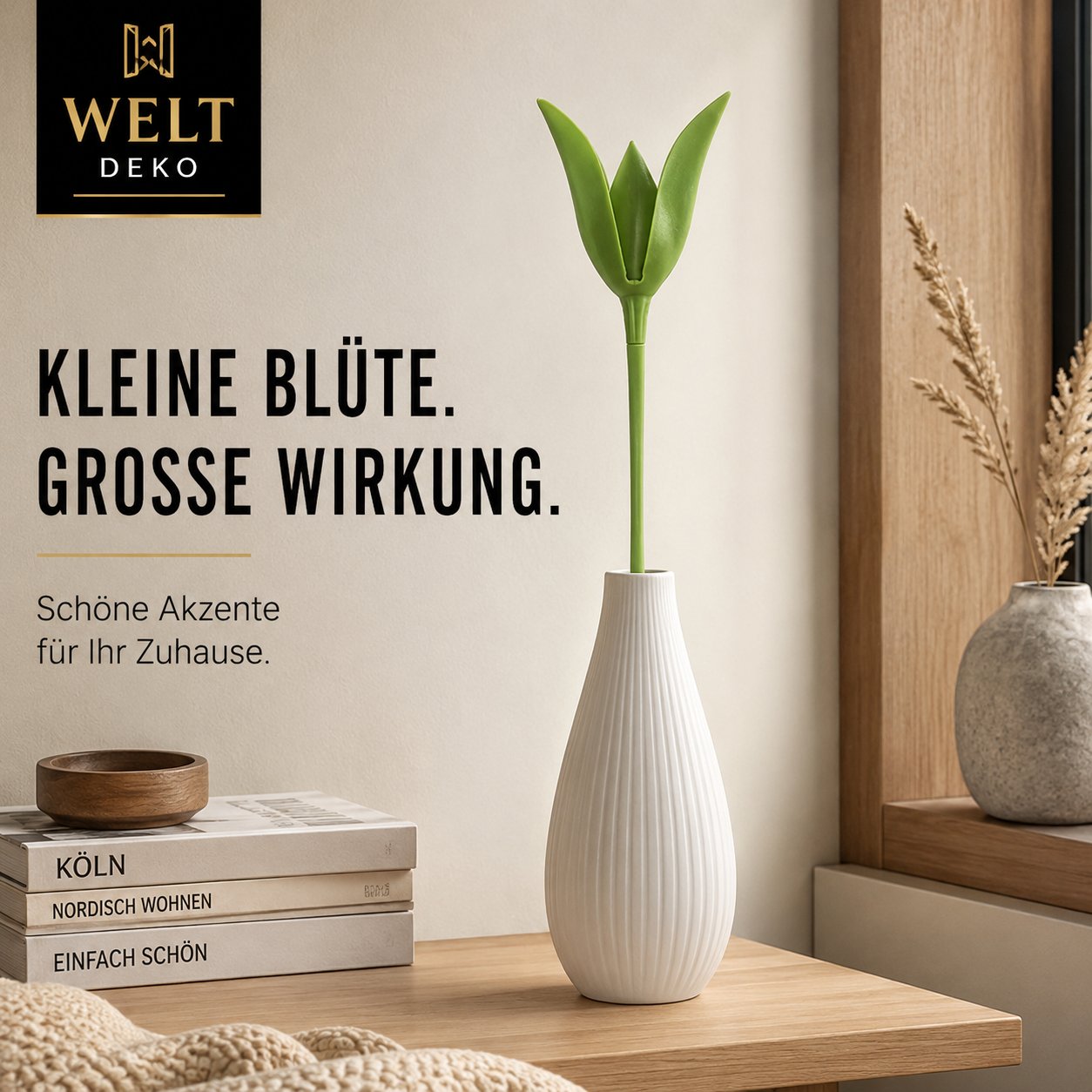 Elegante Blumen Serviettenhalter für stilvolle Tischdeko