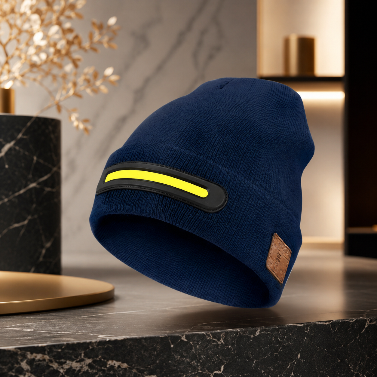LED Beanie Hat mit Licht – USB wiederaufladbare Wintermütze Unisex