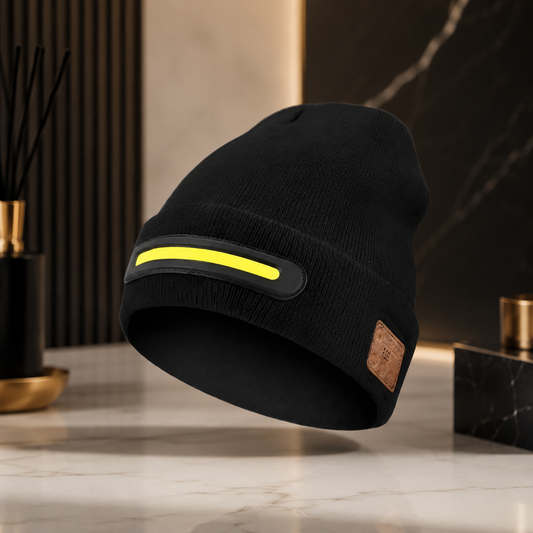 LED Beanie Hat mit Licht – USB wiederaufladbare Wintermütze Unisex