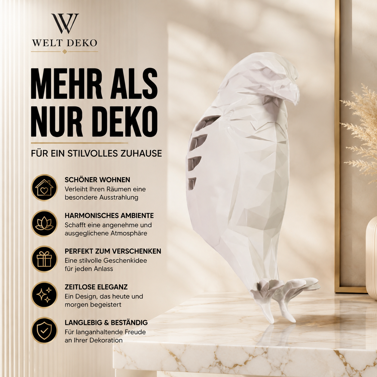 Adler-Wandleuchte – Kreative LED-Projektionslichtdekoration