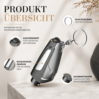 Notfall Auto Hammer mit Gurtschneider – Schnell & Kompakt