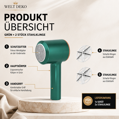 Leistungsstarker Fusselentferner für Kleidung – Wieder wie neu