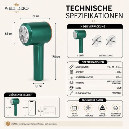 Leistungsstarker Fusselentferner für Kleidung – Wieder wie neu