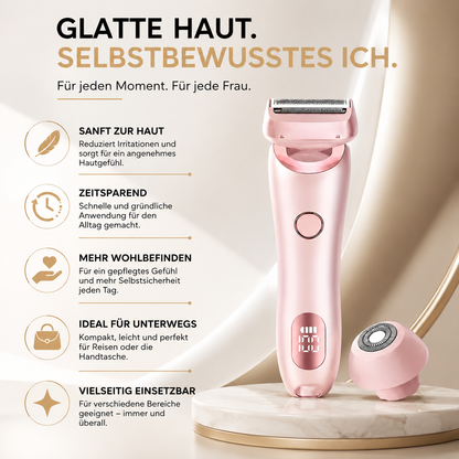 Elektrischer Dame Rasierapparat– Glatte Haut in Sekunden