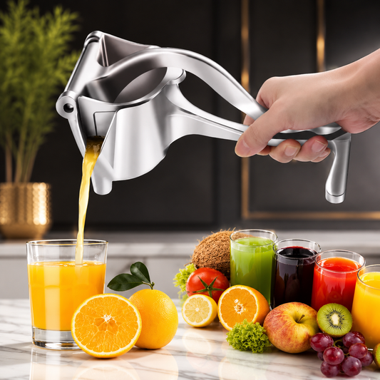 Manueller Citrus Juicer – Frischer Saft in Sekunden ohne Strom