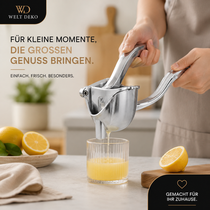 Manueller Citrus Juicer – Frischer Saft in Sekunden ohne Strom