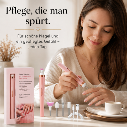 Wiederaufladbares elektrisches Nagelfeilen-Satz – Präzise Pflege