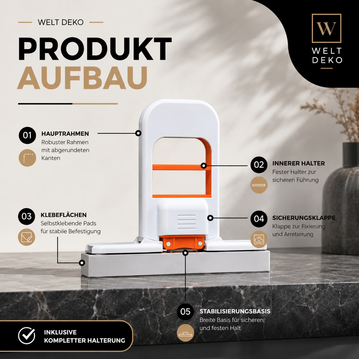Mini Handheld Mop – Kompakt, Schnell & Mühelos Sauber
