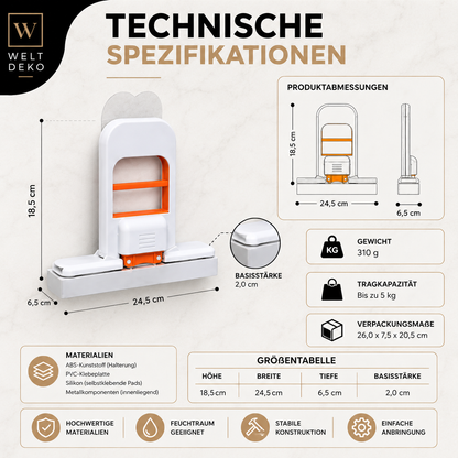 Mini Handheld Mop – Kompakt, Schnell & Mühelos Sauber