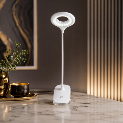 Flexible LED-Klemmleuchte – Dimmbar per Touch & Wiederaufladbar