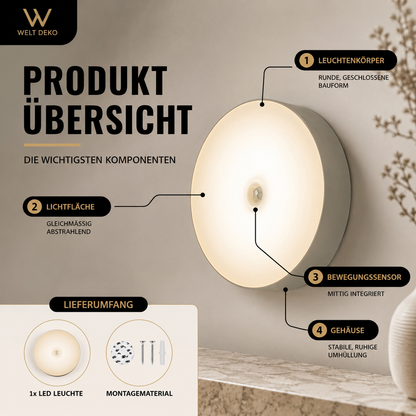 Sensor LED Nachtlicht – Automatisch & Wiederaufladbar