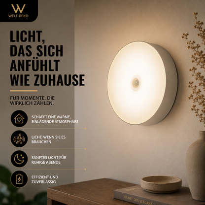 Sensor LED Nachtlicht – Automatisch & Wiederaufladbar