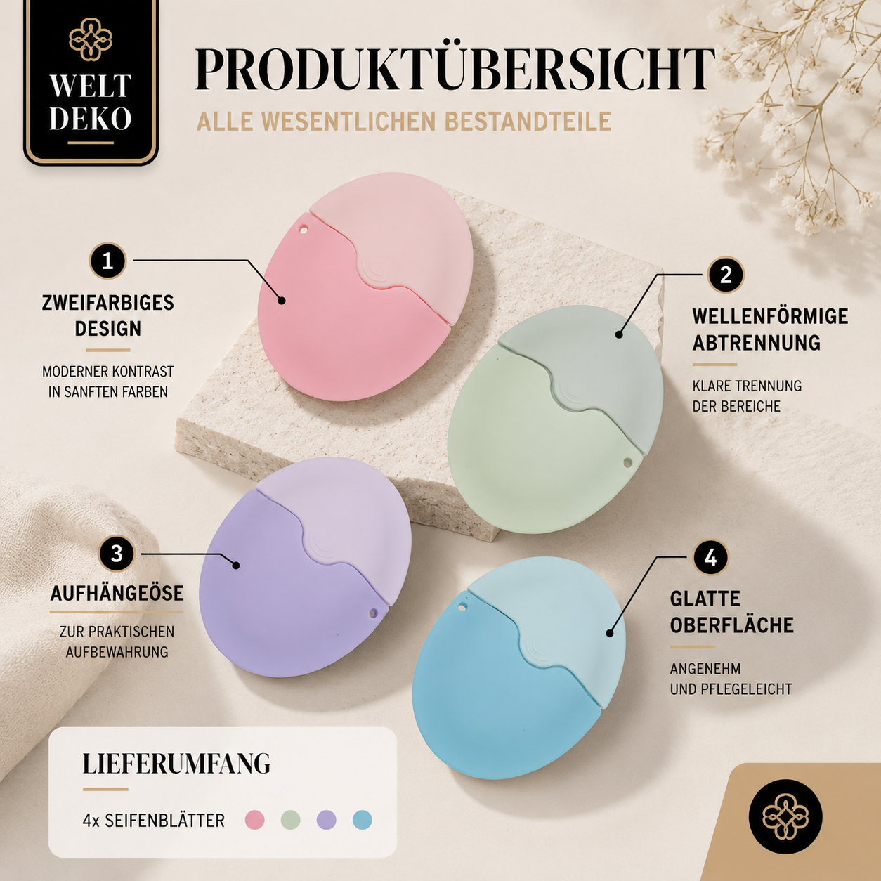 Sonnencreme-Applikator für sauberes & gleichmäßiges Eincremen