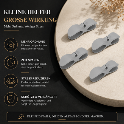 Selbstklebender Kabel-Organizer für Küche & Haushalt