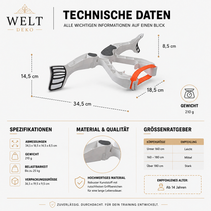 Armtrainer für Zuhause – Effektives Unterarm- & Griffkrafttraining