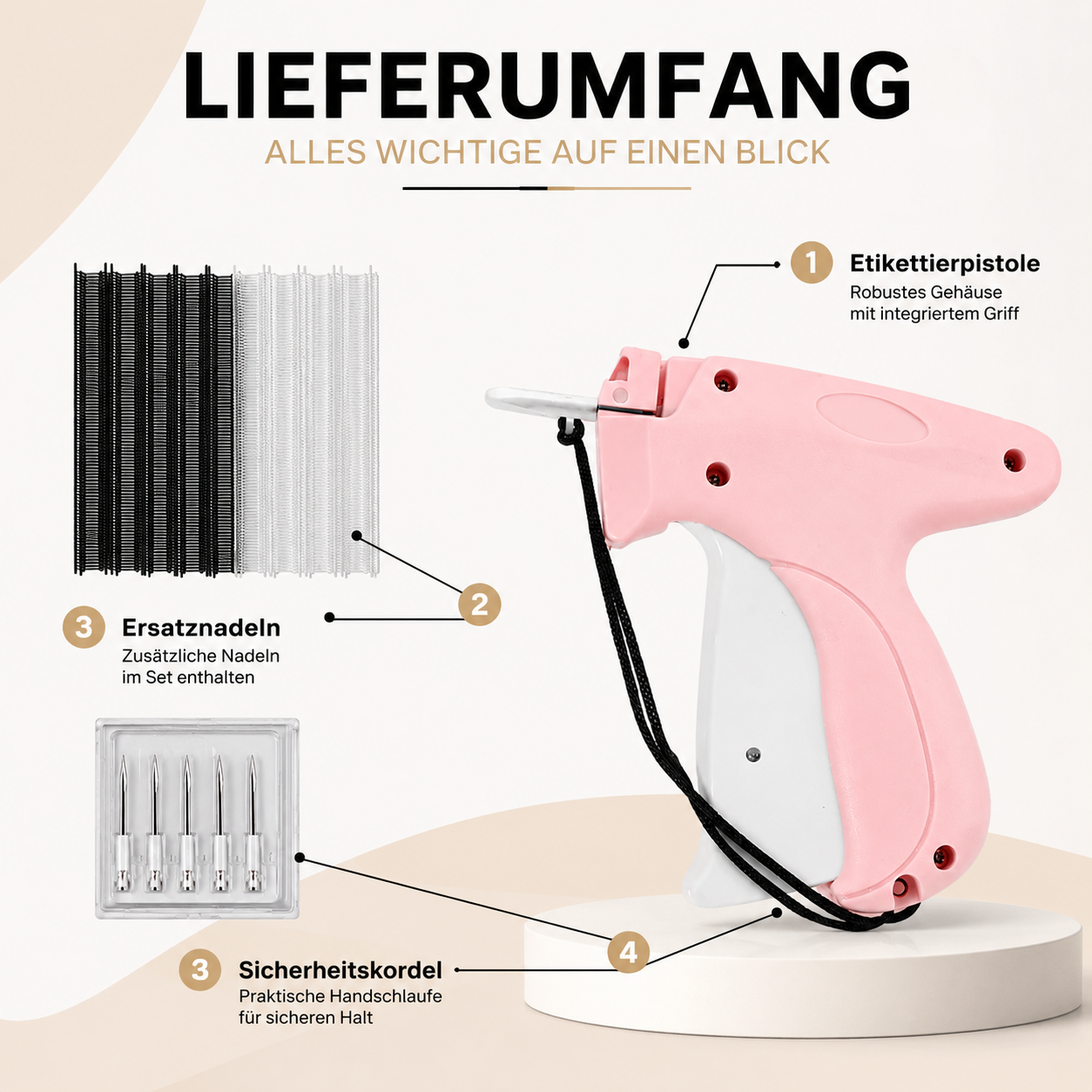 Micro Stitch Gun – Kleidung schnell & einfach ohne Nähen fixieren