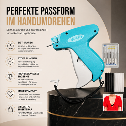 Micro Stitch Gun – Kleidung schnell & einfach ohne Nähen fixieren