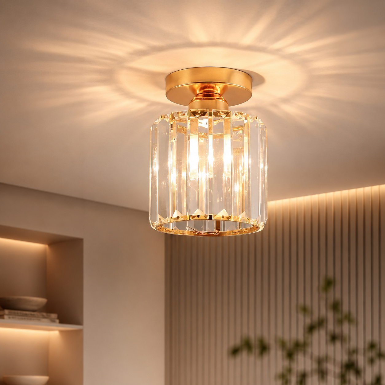 Elegante Kristall Deckenlampe – Luxuriöses Licht für jeden Raum