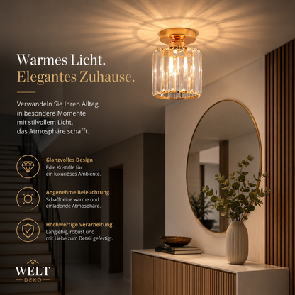 Elegante Kristall Deckenlampe – Luxuriöses Licht für jeden Raum