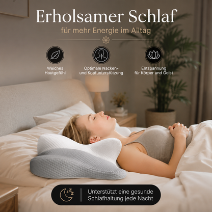 Ergonomisches Memory-Foam-Kissen für optimalen Schlafkomfort