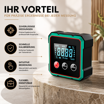 Digitaler Winkelmesser mit Magnetischer LCD-Anzeige