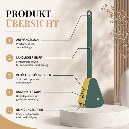 Silikon-Toilettenbürsten-Satz mit Halter – Hygienisch & Modern