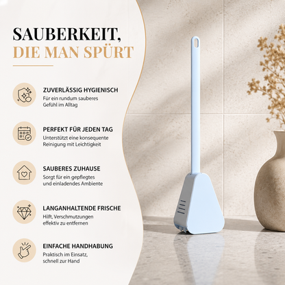 Silikon-Toilettenbürsten-Satz mit Halter – Hygienisch & Modern
