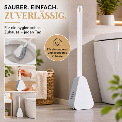 Silikon-Toilettenbürsten-Satz mit Halter – Hygienisch & Modern
