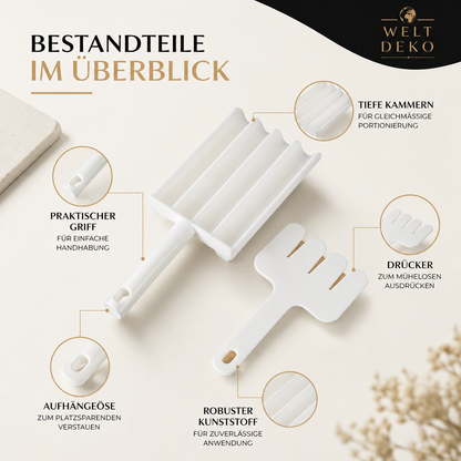 4-Kammer Knödel & Meatball Maker – Praktisches Küchenwerkzeug