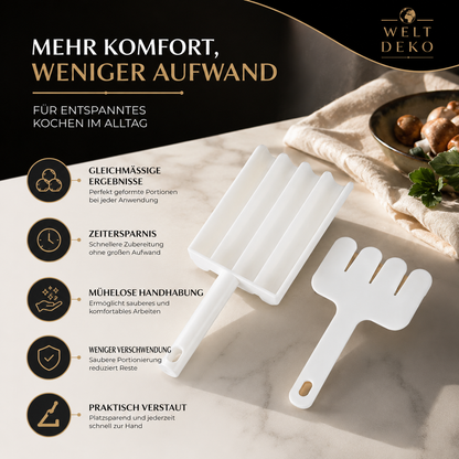 4-Kammer Knödel & Meatball Maker – Praktisches Küchenwerkzeug