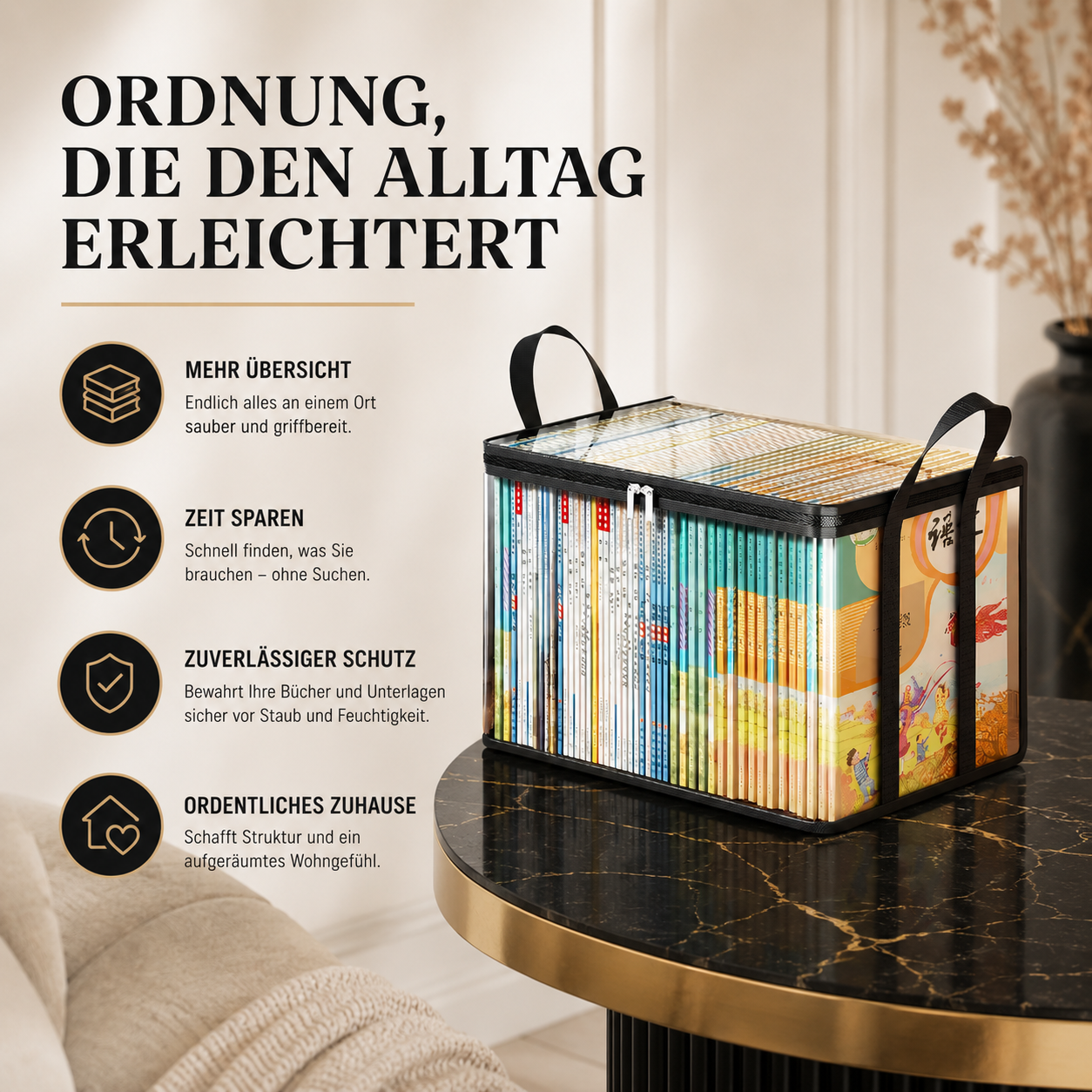 Klar PVC Lagerung Kasten mit Umdrehen-Spitze Deckel & Sichtfenster